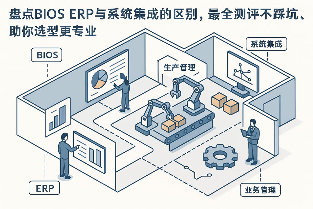 盘点bios erp与系统集成的区别，最全测评不踩坑，助你选型更专业